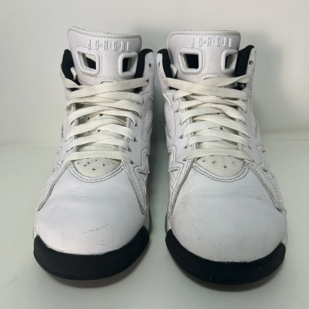 Nike Air Jordan 'MVP' (GS) Sz 4.5, Women's 6  White/Green Glow/Black‎ DZ5577-103